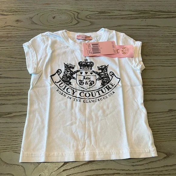 JUICY COUTURE★Classic logo perm short sleeves JC186 Juicy Couture | Shirts & Tops | Last Price Juicy Couture
